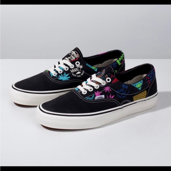 Vans Other - Vans Era Sf (V66) Black/Multi Skate Shoes Size 11.5skater shoes